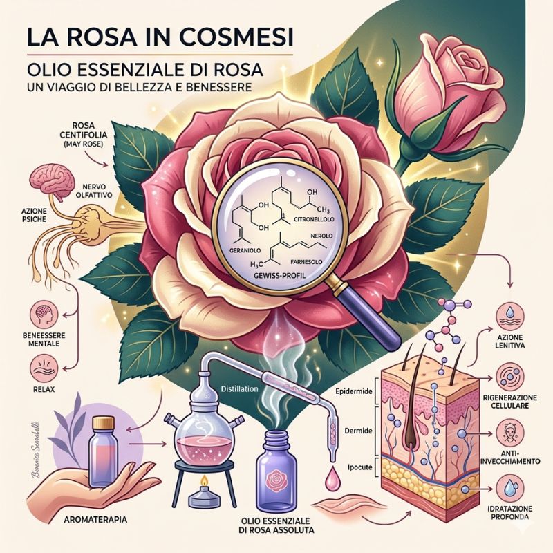 rosa damascena