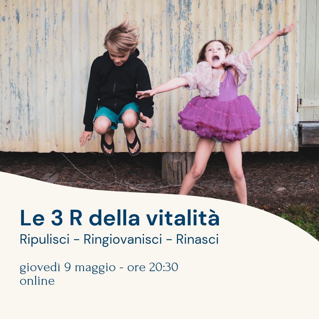 le 3 R della vitalità